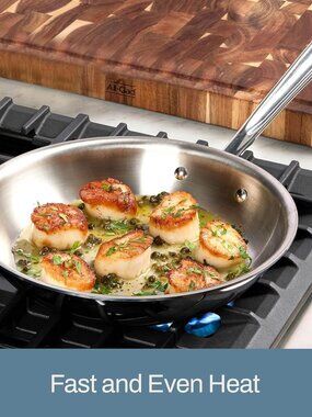 All-Clad D3® Stainless Steel 10 inch Frying Pan